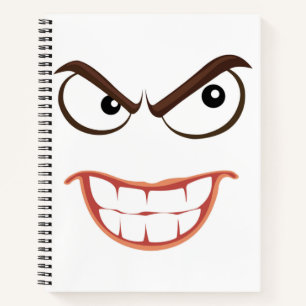 SINISTER FACE NOTEBOOK