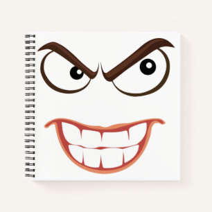 SINISTER FACE NOTEBOOK
