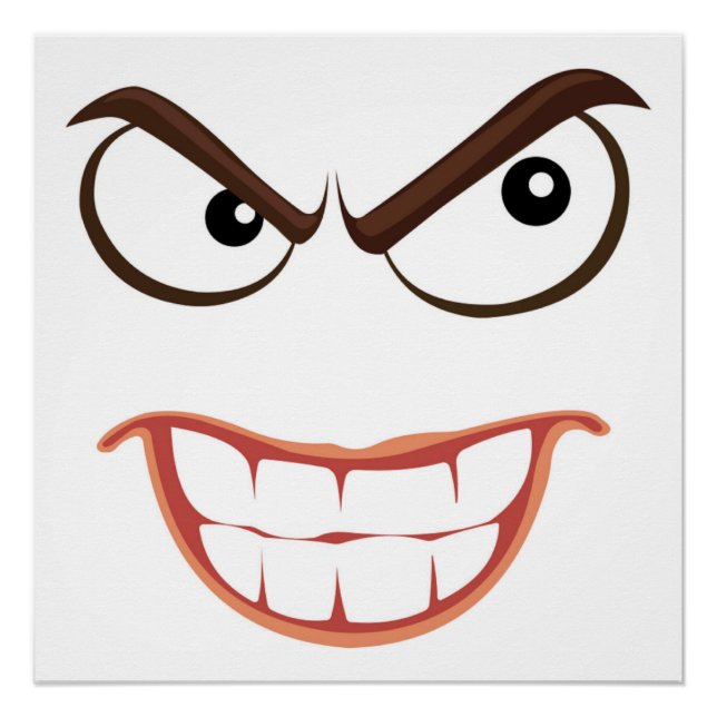 SINISTER FACE POSTER (Front)