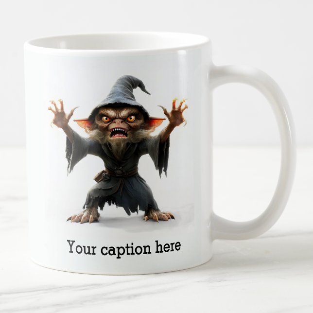 Sinister Goblin Wizard Summoner Coffee Mug (Creator Uploaded)