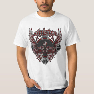 Sinister Gothic Angel With Wings T-Shirt