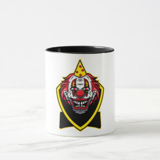 Sinister Party Clown Shield Mug