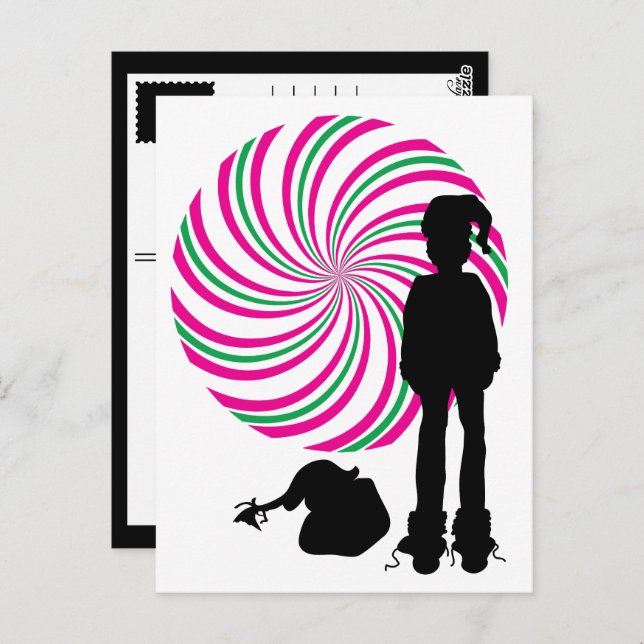 sinister santa postcard (Front/Back)