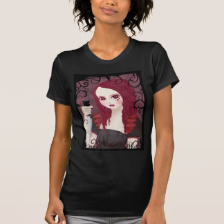 Sinister Scarlet Black Ladies Tee