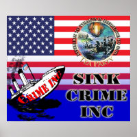 Sink Crime Inc Tea Party Poster