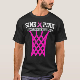 Sink Pink Breast Cancer Awareness Essential T-Shir T-Shirt