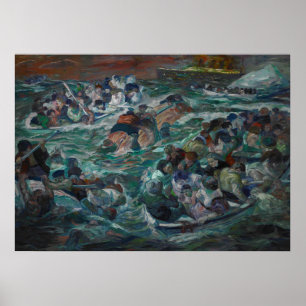 SINKING OF THE TITANIC POSTER