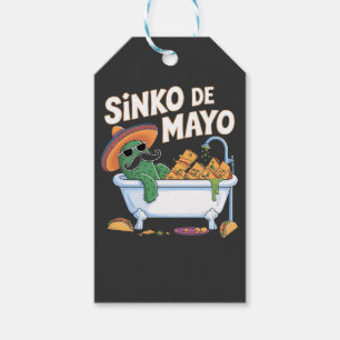 Sinko de Mayo Cinco De Mayo Cactus Funny Gift Tags