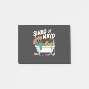 Sinko de Mayo Cinco De Mayo Cactus Funny Post-it Notes