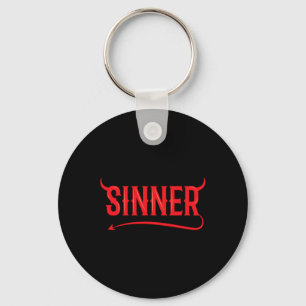 Sinner Outfit Matching Clothes Couple Gifts Fun Ha Key Ring