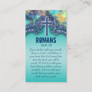 Sinner's Prayer Business Card