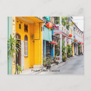 Sino Portuguese architecture in Soi Romanee Postcard