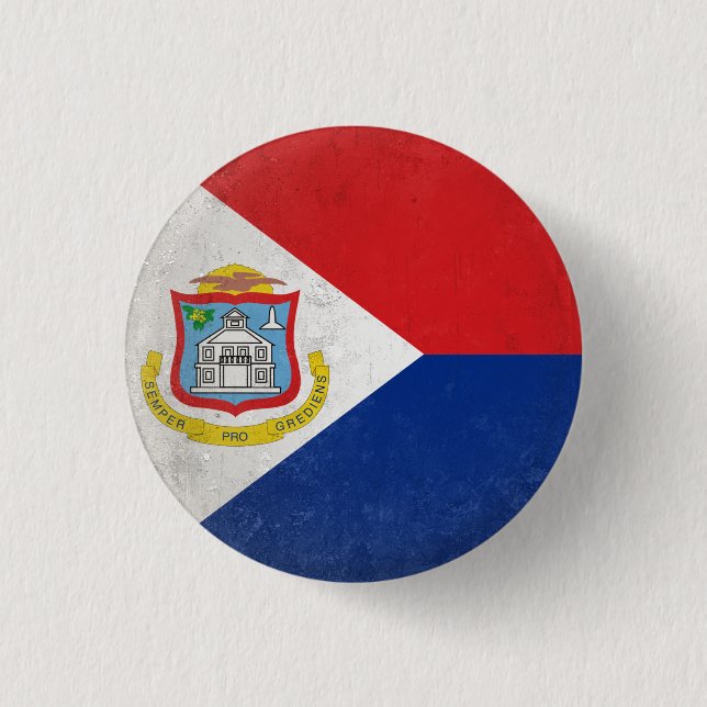 Sint Maarten 3 Cm Round Badge (Front)