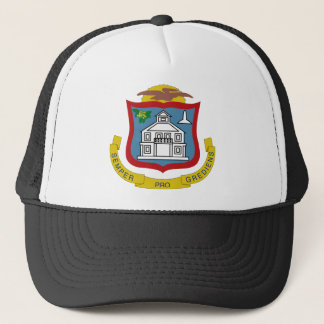 Sint Maarten Coat of Arms Trucker Hat
