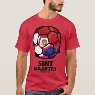 Sint Maarten Country Flag T-Shirt