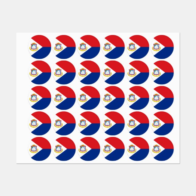 Sint Maarten flag (Sheet)