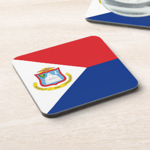 Sint Maarten flag Coaster