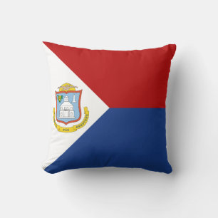 Sint Maarten Flag Cushion