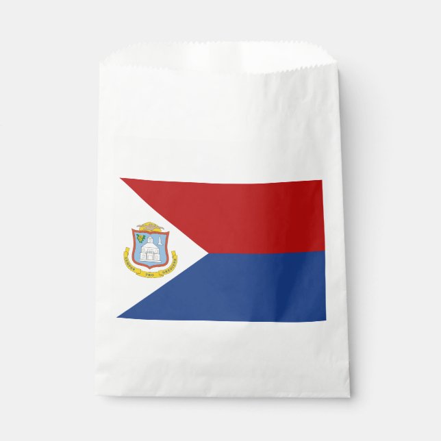 Sint Maarten Flag Favour Bags (Front)