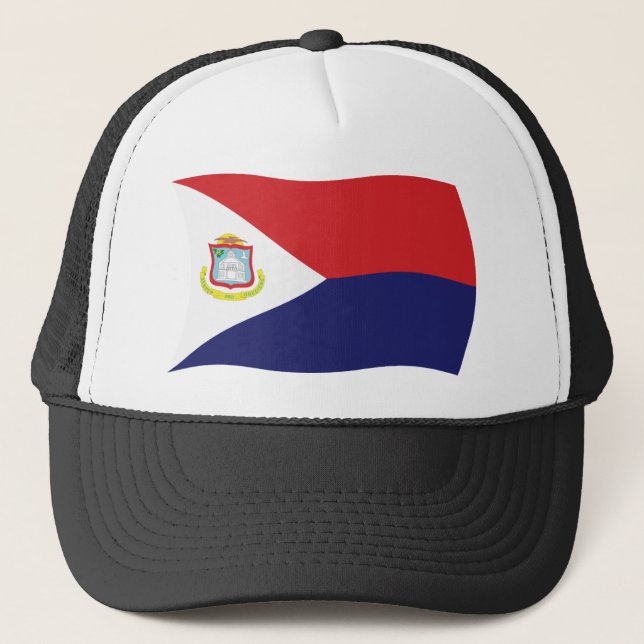 Sint Maarten Flag Hat (Front)