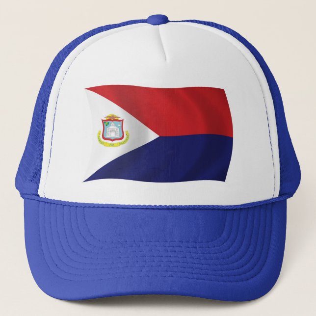 Sint Maarten Flag Hat (Front)