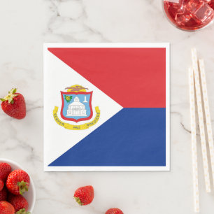 Sint Maarten flag Napkin