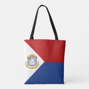 Sint Maarten Flag Tote Bag