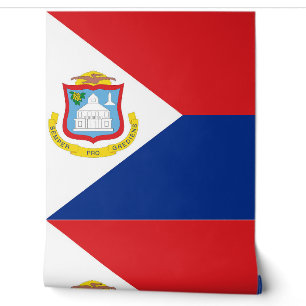 Sint Maarten flag Wallpaper
