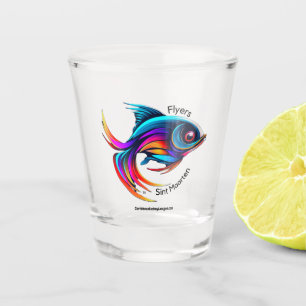 Sint Maarten Flyers of the CaribbeanHockeyLeague Shot Glass