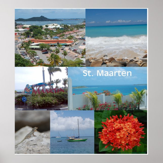 Sint Maarten-St. Martin Poster Print (Front)