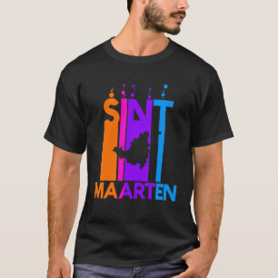 Sint Maartin Colourful Bubbles T-Shirt