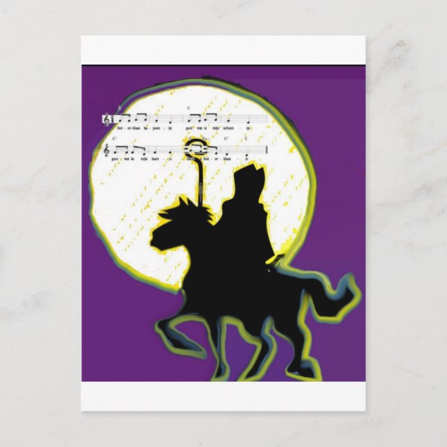 sintering class on horse postcard (Front)