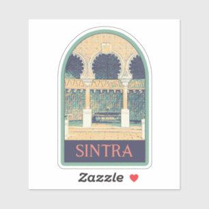 Sintra Moorish style illustration Portugal