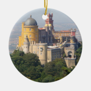 Sintra Pena Circle Ornament