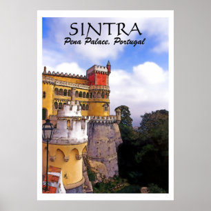 SINTRA, Pena Palace, photo poster