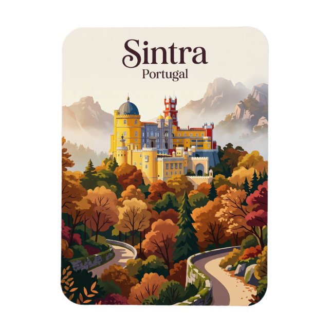 Sintra Portugal Magnet (Vertical)