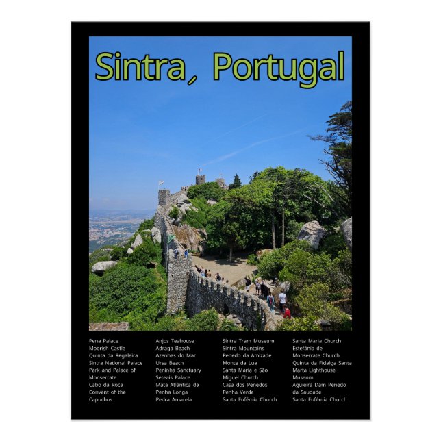 Sintra, Portugal Poster (Front)