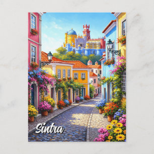 Sintra Portugal Travel Postcard