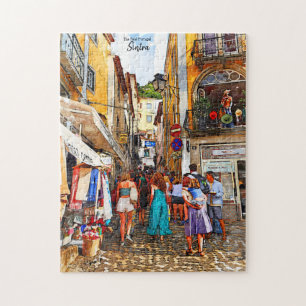 Sintra Streets- The Real Portugal Jigsaw Puzzle