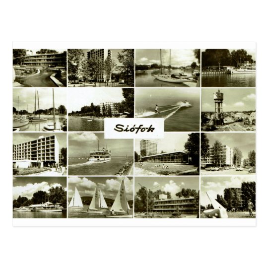 Siófok,Hungary Postcard