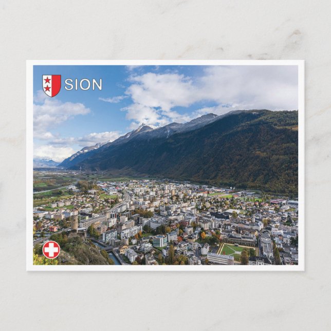 Sion - Switzerland Postcard (Front)