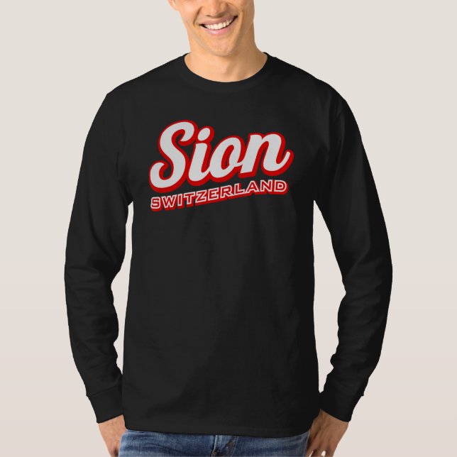 Sion Switzerland T-Shirt (Front)