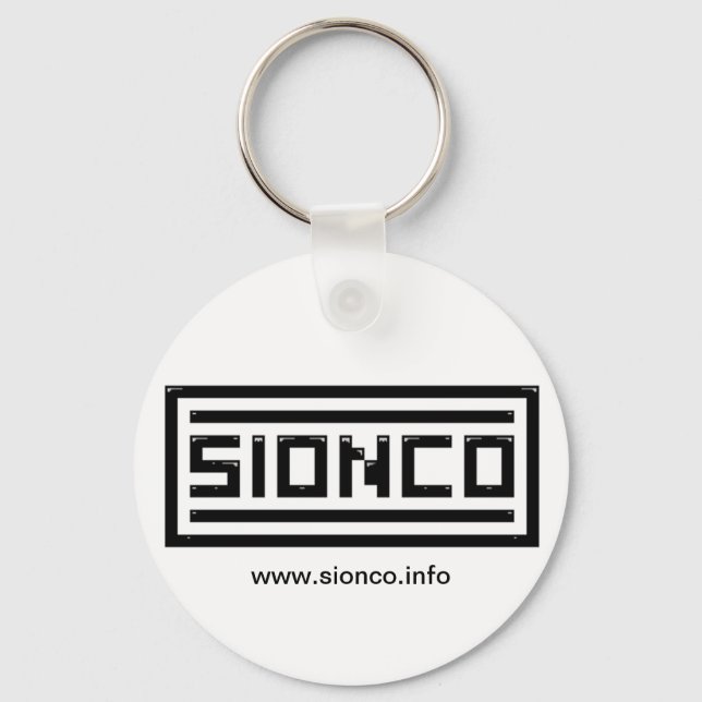sionco logo keychain (Front)