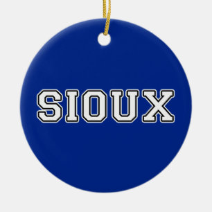 Sioux Ceramic Tree Decoration