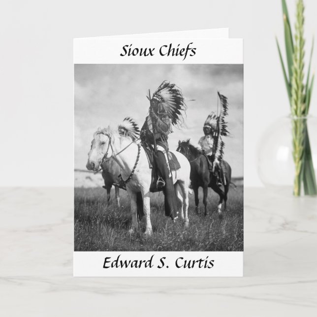 Sioux Chiefs, 1905 Card (Front)