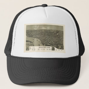 Sioux City, Iowa in 1888 Trucker Hat