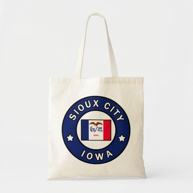 Sioux City Iowa Tote Bag (Front)