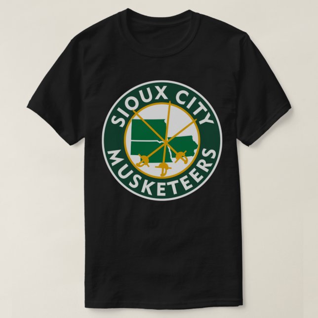 Sioux City Musketeers  Pullover Hoodie (Design Front)