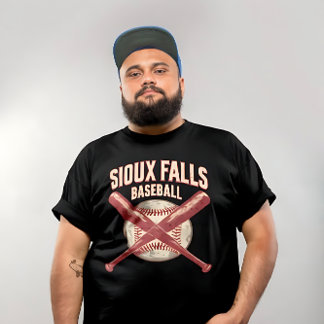 Sioux Falls Baseball – Nostalgic Baseball Pride T-Shirt