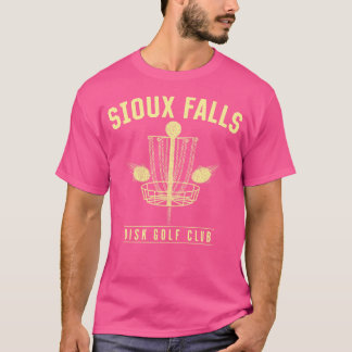 Sioux Falls Disc Golf Club Golfer South Dakota T-Shirt